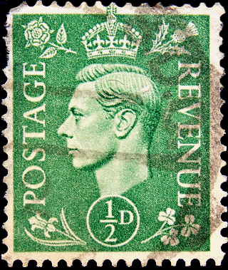  1942  . King George VI . 0,5 p . (1)